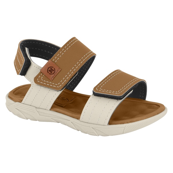 Caramel and White Boy Sandal