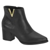 Luxurious Vizzano boots in black Napa Berlin and Napa Lizard Berlin