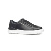 Black Stretch leather sneakers