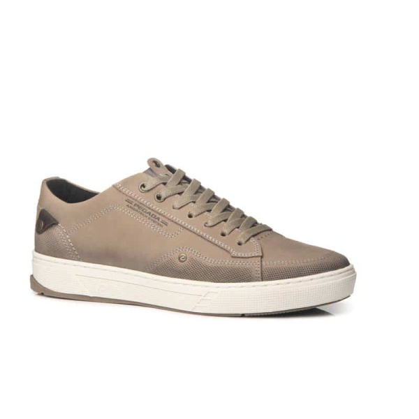 Jeans Areia leather sneakers